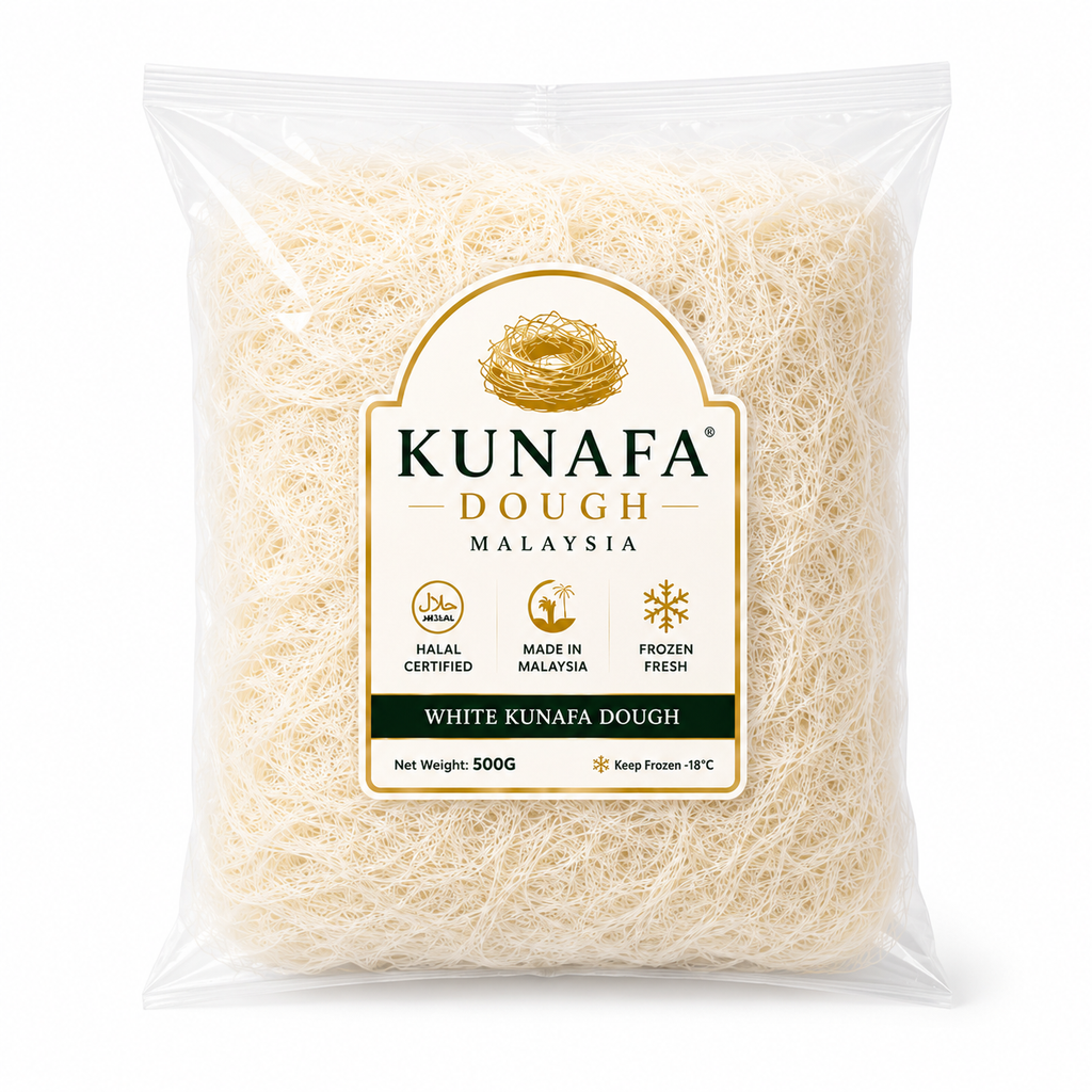 Buy White Kunafa Dough Malaysia | Fresh, Halal & Premium
