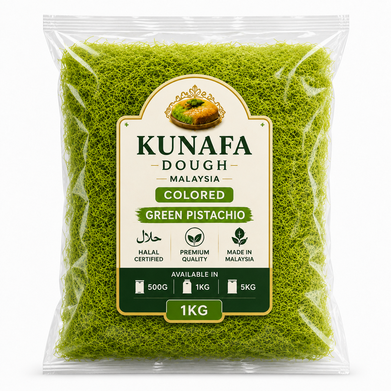 Colored Kunafa Dough Malaysia | Premium & Halal | Wholesale