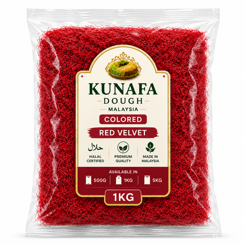 Colored Kunafa Dough Malaysia | Premium & Halal | Wholesale