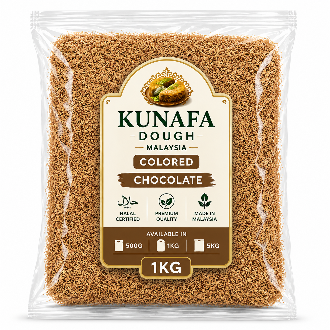 Colored Kunafa Dough Malaysia | Premium & Halal | Wholesale