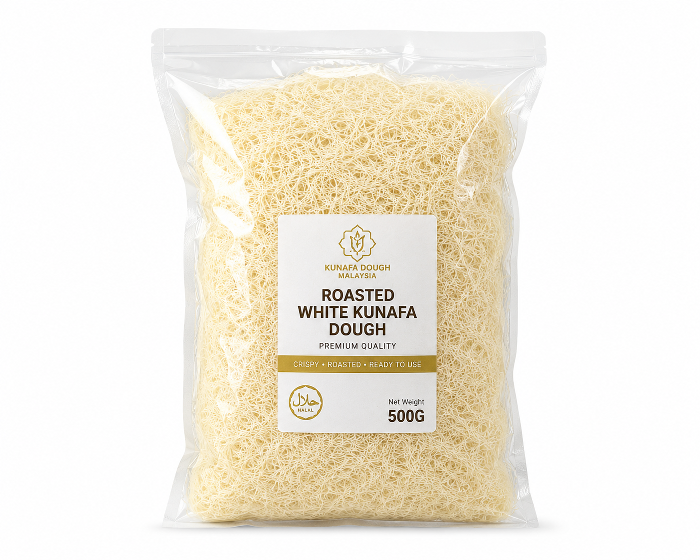 Buy Roasted Kunafa Dough Malaysia | Crispy, Halal & Premium