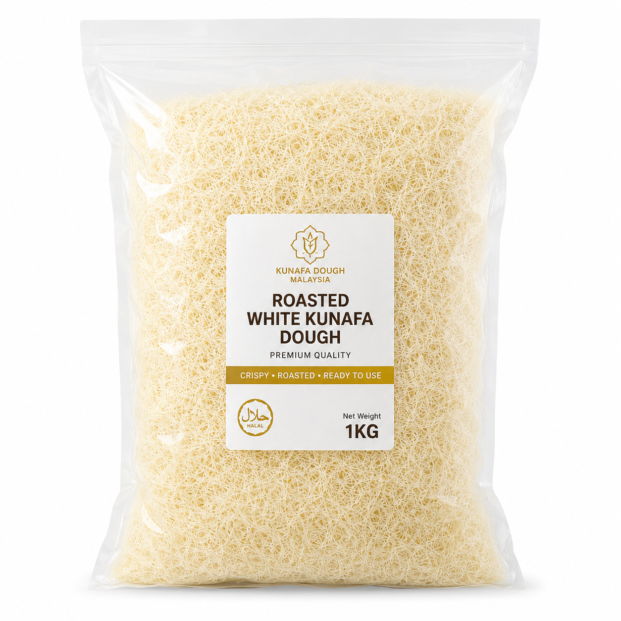 Buy Roasted Kunafa Dough Malaysia | Crispy, Halal & Premium