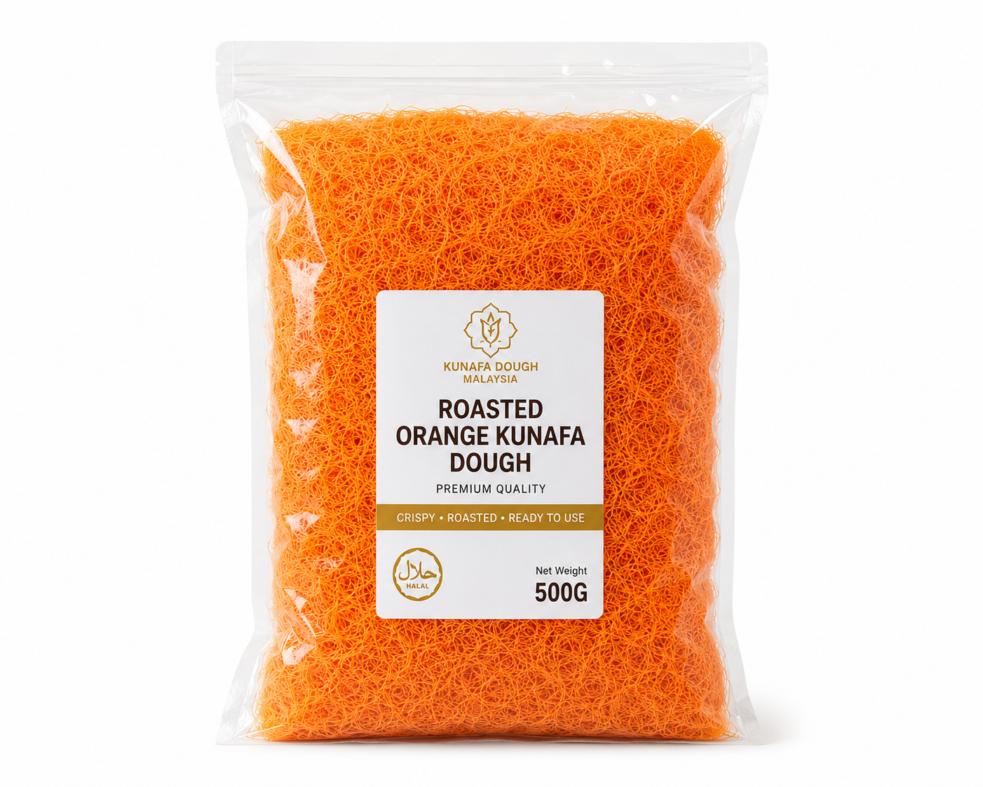 Buy Roasted Kunafa Dough Malaysia | Crispy, Halal & Premium