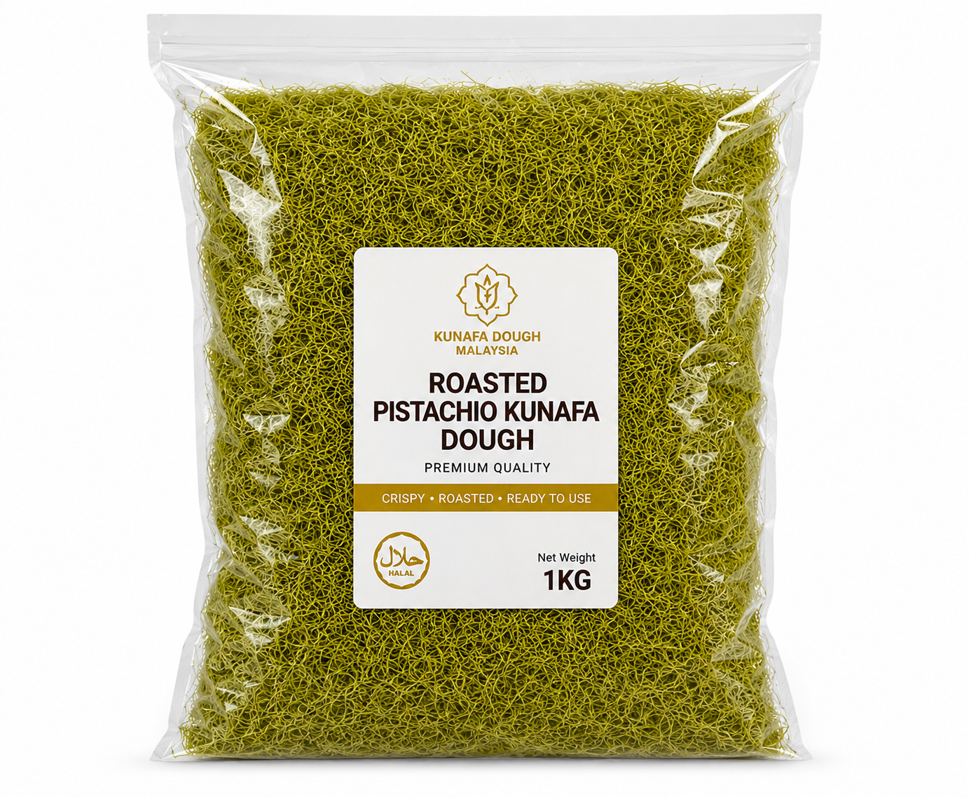Buy Roasted Kunafa Dough Malaysia | Crispy, Halal & Premium