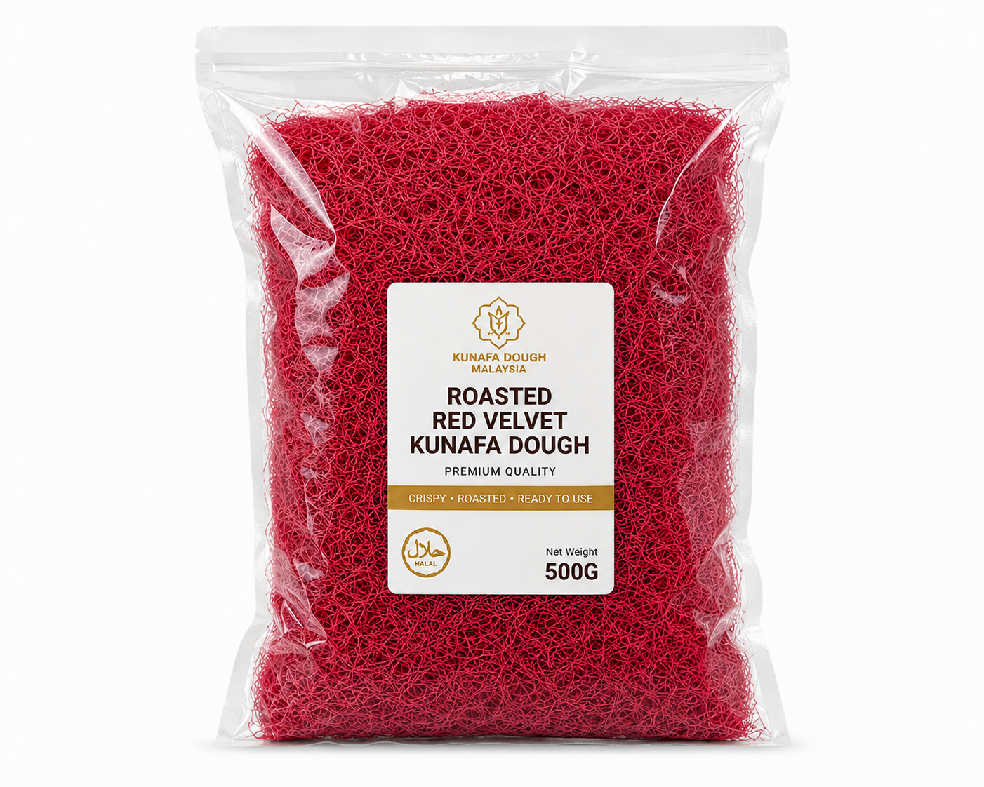 Buy Roasted Kunafa Dough Malaysia | Crispy, Halal & Premium