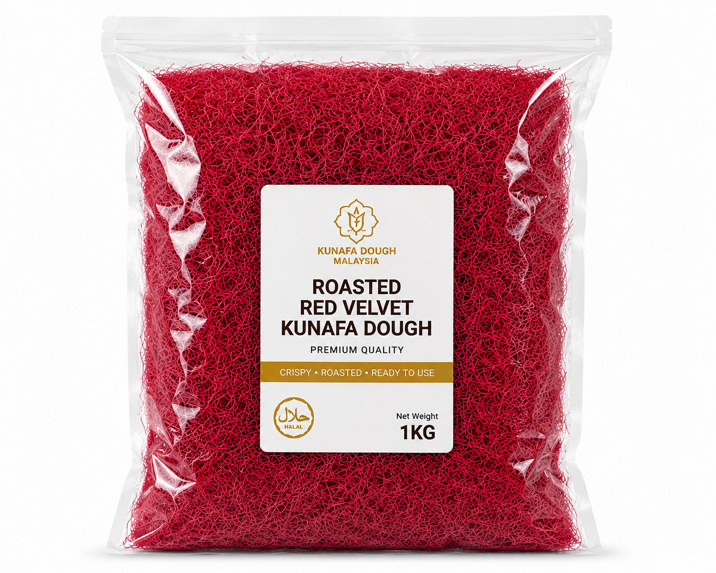 Buy Roasted Kunafa Dough Malaysia | Crispy, Halal & Premium