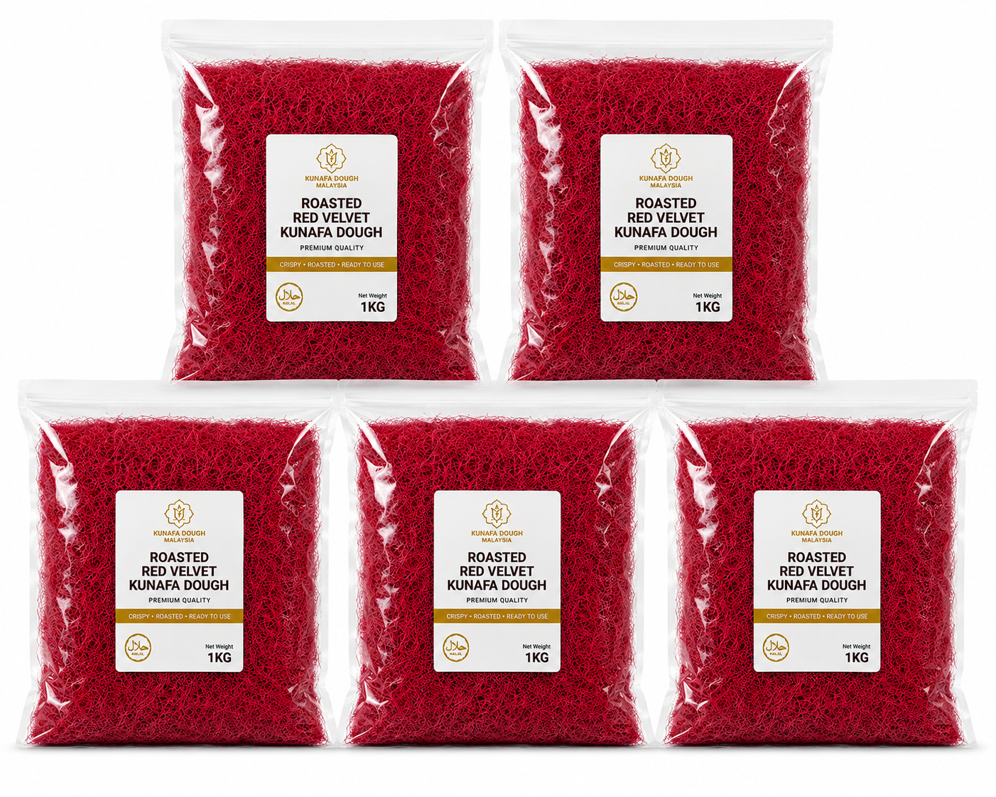 Buy Roasted Kunafa Dough Malaysia | Crispy, Halal & Premium
