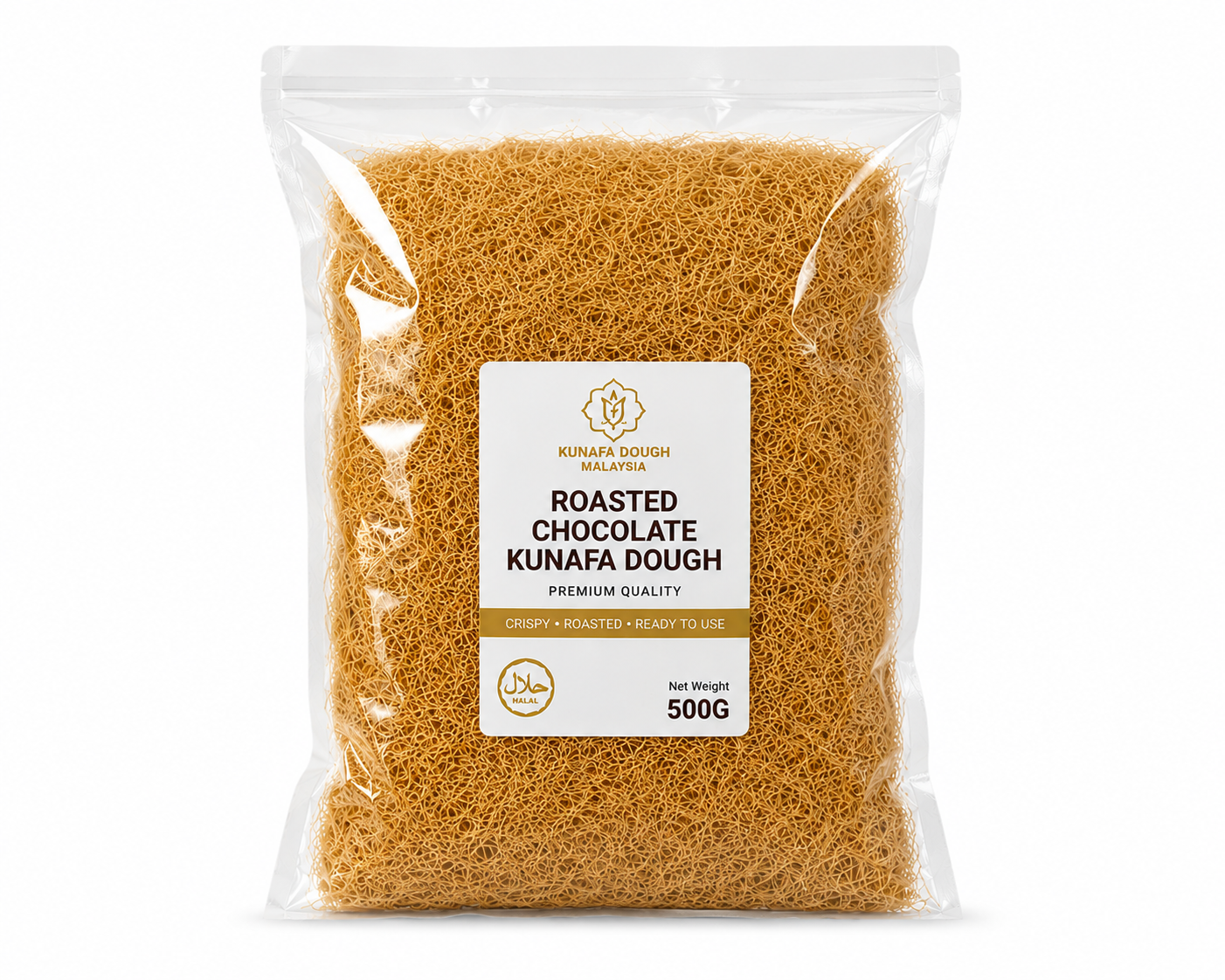 Buy Roasted Kunafa Dough Malaysia | Crispy, Halal & Premium