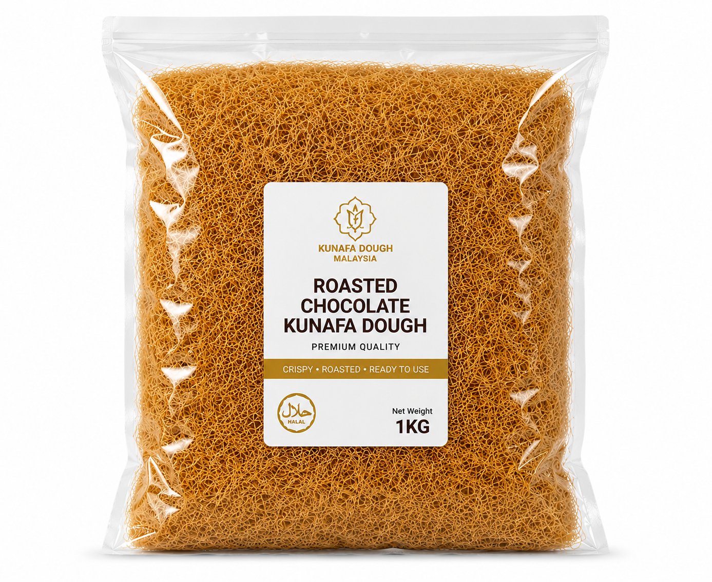 Buy Roasted Kunafa Dough Malaysia | Crispy, Halal & Premium
